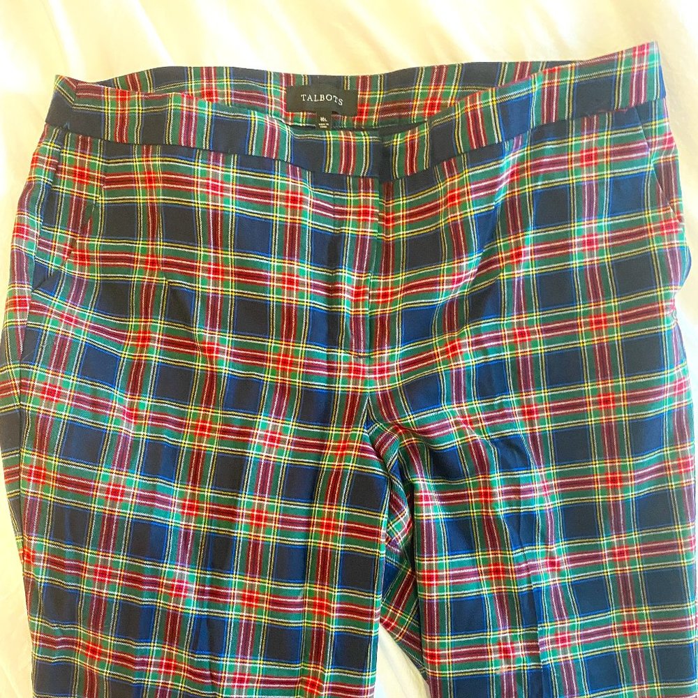 Talbots Plaid Pants